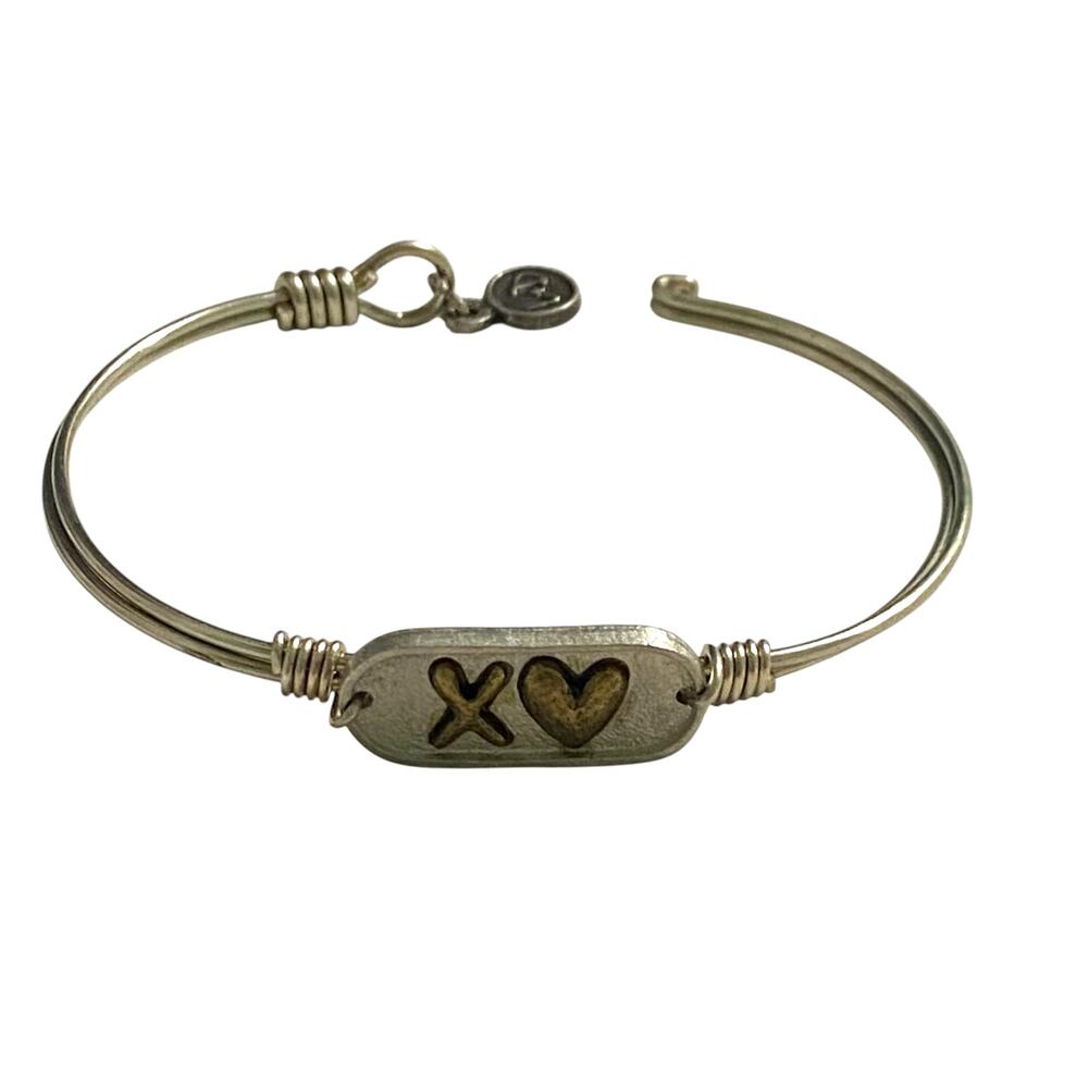 Luca & Danni Bracelet USA Silver Tone Iconic Weekend Poolside Gift Vacation